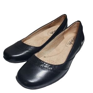 Life Stride Deja Vu Black Snake Print Flats Sz 5.5 7M